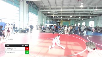 89 lbs Final - Zade Zollinger, Independent vs Tyler Moran, Vacaville WC