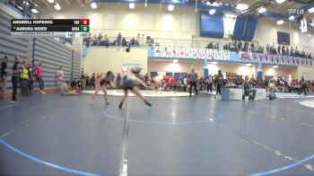 115 lbs Cons. Round 5 - Annibell Kopeinig, Thunder Ridge vs Aurora Rider, Kuna