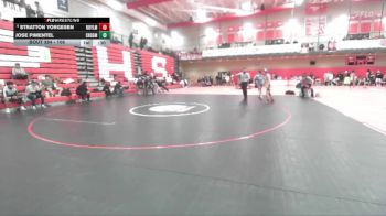 106 lbs Cons. Round 4 - Jose Pimentel, Southridge vs Stratton Yorgesen, Royal