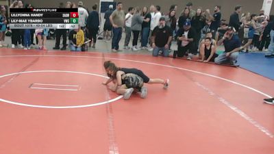 49-54 lbs Cons. Sub-semis - Lily-Mae Ybarbo, Vici Wrestling Club vs Lillyonna Handy, Strike And Submit Wrestling Club