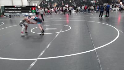 132 lbs Cons. Round 4 - Cameron Pieper, Eaglecrest Wrestling Club vs Kayden Bolejack, Fillmore Central