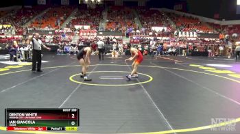 3-2-1A 120 Quarterfinal - Ian Giancola, Hoxie vs Denton White, Mound City-Jayhawk Linn