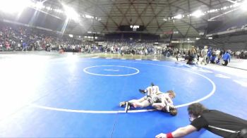 49 lbs Champ. Round 1 - Munro Morris, Gig Harbor Grizzlies Wrestling Club vs Joseph Menia, Ascend Wrestling Academy