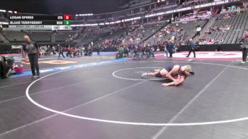 285-2A 3rd Place Match - Logan Spires, Springfield vs Blake Terryberry, West Grand