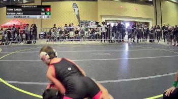 90 lbs Round Of 16 - Troy Garza, The Valley WC vs Kysen Lance, Uintah