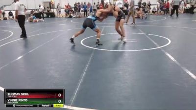 145 lbs Cons. Round 4 - Thomas Sidel, The Fort vs Vinnie Pinto, Region WA