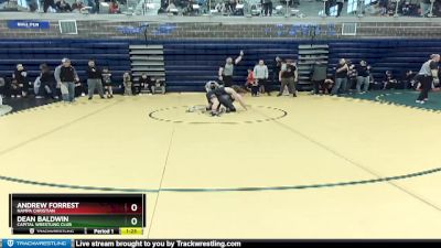 145 lbs Round 3 - Andrew Forrest, Nampa Christian vs Dean Baldwin, Capital Wrestling Club