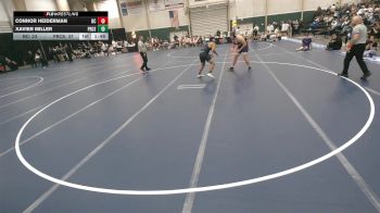 285 lbs Semis & 1st Wrestleback (8 Team) - Xavier Miller, Pierce vs Connor Heiderman, Battle Creek