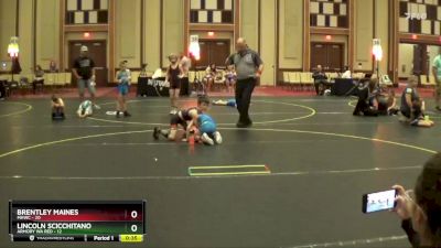 60 lbs Finals (8 Team) - Brentley Maines, MHWC vs Lincoln Scicchitano, Armory WA Red