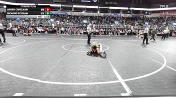 108 lbs Round Of 16 - Asher Copeland, Springdale Youth Wrestling Club vs Ricardo Poolaw, New Mexico Bad Boyz