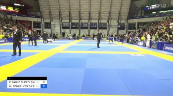 PEDRO PAULO DIAS CLEMENTINO vs WELERSON GONÇALVES DA SILVA 2024 World Jiu-Jitsu IBJJF Championship