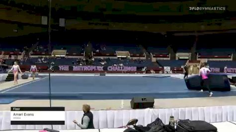 Amari Evans - Floor, WOGA - 2021 Metroplex Challenge