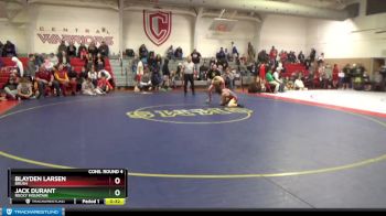 106 lbs Cons. Round 4 - Jack Durant, Rocky Mountain vs Blayden Larsen, Brush