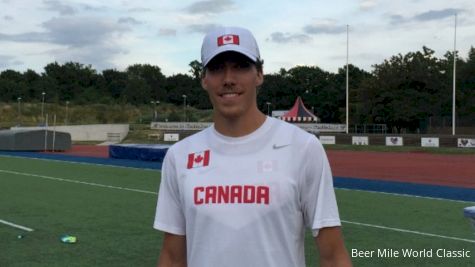 Corey Bellemore Lowers Beer Mile World Record to 4:34!