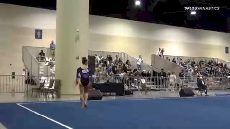 Stephanie Lebster - Floor, Champion Gym #708 - 2021 USA Gymnastics Development Program National Championships