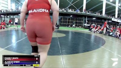 190 lbs Round 3 (6 Team) - Charly Heath, Oklahoma vs Alaskah Emery, Arkansas