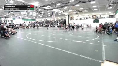 80 lbs Cons. Semi - Ethan Estes, Purler Wrestling Academy vs Rhett Crowther, WTC