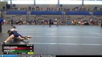 106 lbs Semifinal - Jayden Jackson, Loyola-Blakefield vs Austin Wood, St. Mary`s Ryken