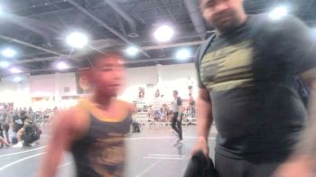 86 lbs Consi Of 4 - Luca Kling, Mantanona TC vs Samson Elario, Aniciete TC