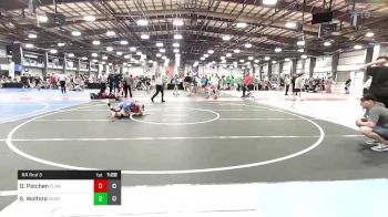 106 lbs Rr Rnd 3 - Owen Patchen, Claws Ohio Black vs Sam Wolford, What's Poppin? Orange