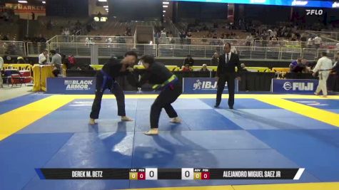 Alejandro Miguel Saez Jr vs Derek M. Betz 2025 Pan Jiu Jitsu IBJJF Championship