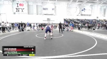 152 lbs Champ. Round 2 - Justin Coiteux, Funky Panda Wrestling Club vs Zack Schrage, 5th Round Wrestling