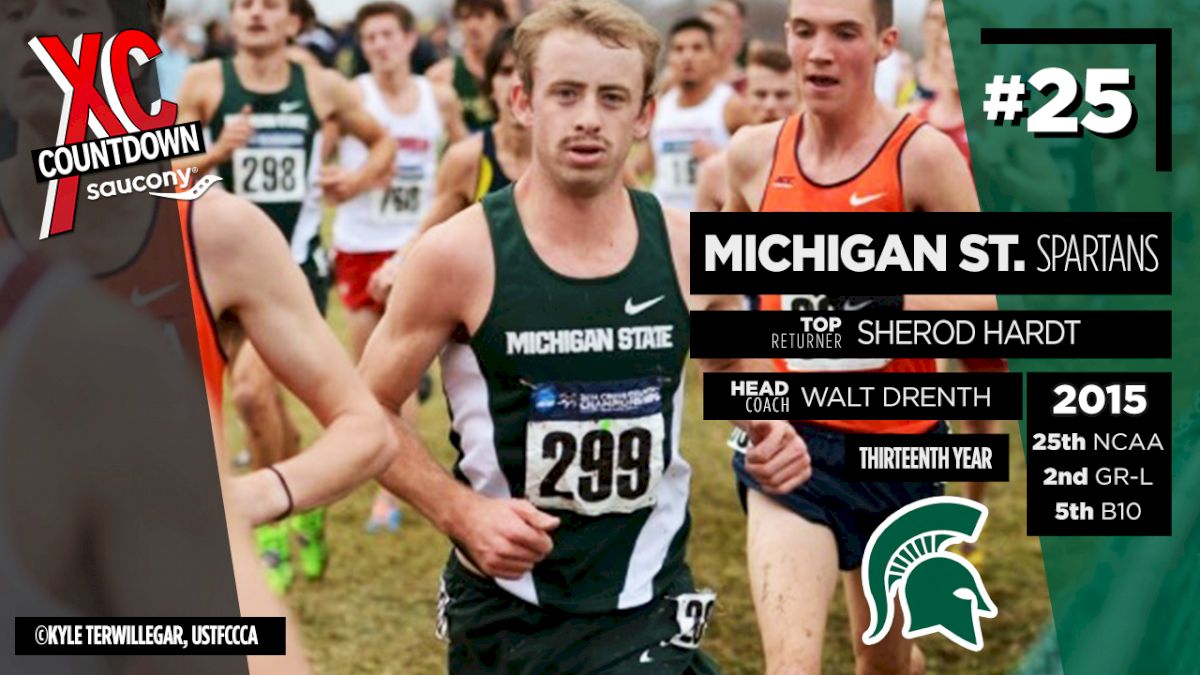 Saucony Flo50 XC Countdown: #25 Michigan State Men