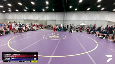 160 lbs Placement Matches (8 Team) - Griffin Lundeen, Minnesota Blue vs Trent Evans, Texas Red