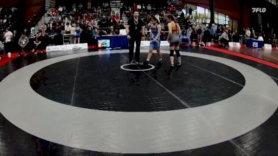 53kg Quarterfinal - Mikayla Keats, Saskatoon Junior Huskies vs Taranpreet Dhillon, Canadian Mal Wrestling