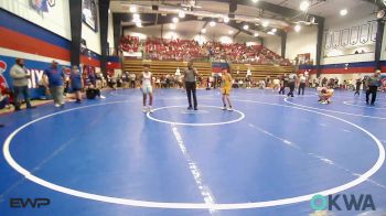 105 lbs Rr Rnd 4 - Jonah Roberts, R.A.W. vs Gage Hines, Vian Wrestling Club