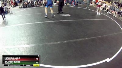 90 lbs Round 2 (6 Team) - Micah Donahue, Minnesota Gold vs Brayden Turdo, Team USA