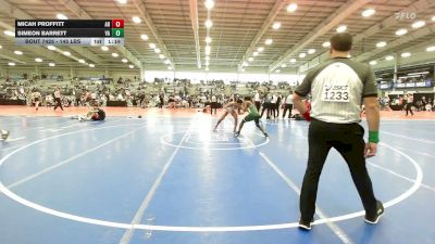 145 lbs Round Of 64 - Micah Proffitt, AR vs Simeon Barrett, VA