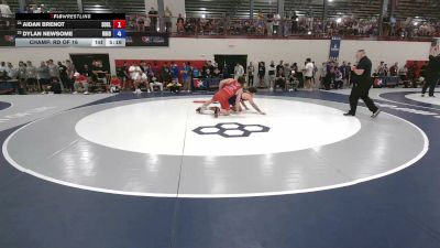 86 kg Champ. Rd Of 16 - Aidan Brenot, SouthwesrtWrestling Club vs Dylan Newsome, Ohio