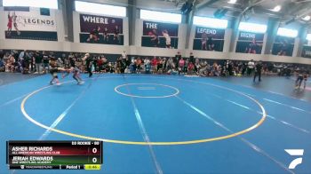 80 lbs Semifinal - Asher Richards, All American Wrestling Club vs Jeriah Edwards, ONE Wrestling Academy