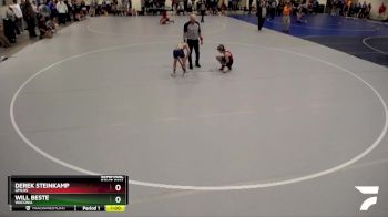 93 lbs Semifinal - Derek Steinkamp, GMLOS vs Will Beste, Waconia