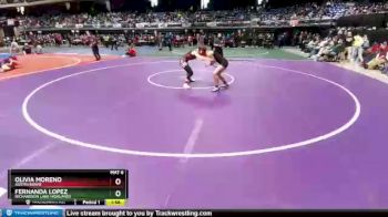 6A - 119 lbs Quarterfinal - Olivia Moreno, Austin Bowie vs Fernanda Lopez, Richardson Lake Highlands