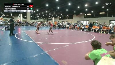 190 lbs Round 1 (32 Team) - Michael Thompson, Funky Boyz vs Brayden Giles, Team TN