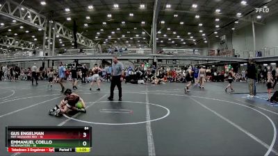 84 lbs Semis (4 Team) - Gus Engelman, Mat Assassins Red vs Emmanuel Coello, Headhunters