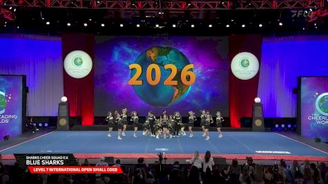 Sharks Cheer Squad e.V. - Blue Sharks [2026 L7 International Open Small Coed Finals] 2026 The Cheerleading Worlds