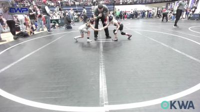 55 lbs Rr Rnd 2 - Emma Livesay, Blanchard Youth Wrestling vs Rhea Long, Standfast OKC