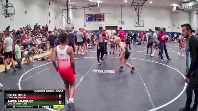 90/95 Round 3 - Jaden Marquez, LA Elite Wrestling vs Rylee Diehl, Carolina Reapers