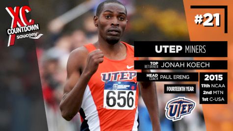 Saucony Flo50 XC Countdown: #21 UTEP Men