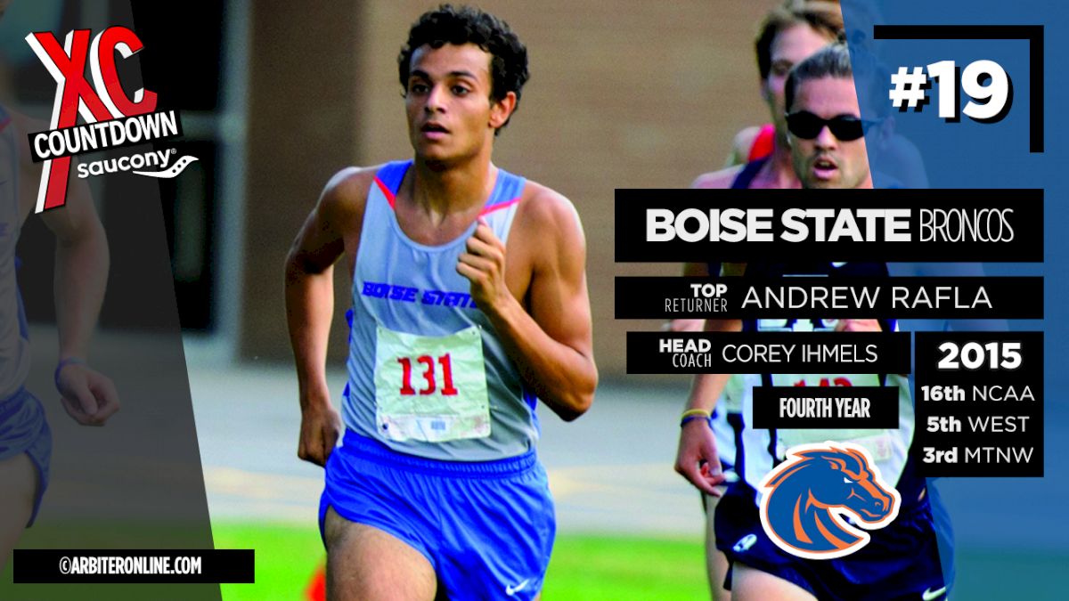 Saucony Flo50 XC Countdown: #19 Boise State Men