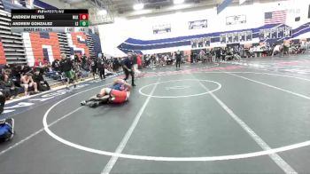 175 lbs Cons. Round 3 - Andrew Gonzalez, La Sierra vs Andrew Reyes, ML King