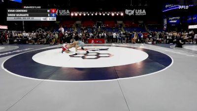 106 lbs Cons. Rd Of 32 - Evan Centeno, UT vs Drew Murante, IL