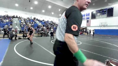 145 lbs 1st Place Match - Justine Perez, Golden West vs Brynn Madden, Del Oro