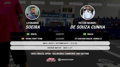 Leonardo Soeira vs Victor Manuel De Souza Cunha 2024 ADCC Balneario Open