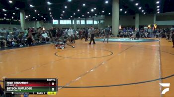 106 lbs Round 5 (6 Team) - Bryson Rutledge, Guerilla WC vs Mike Densmore, MF Army