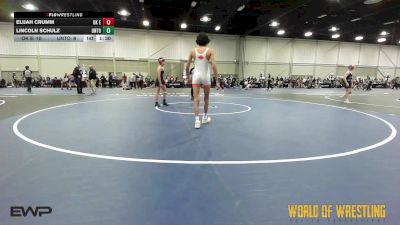 100 lbs Final - Elijah Crumm, OK Elite 14U 2 vs Lincoln Schulz, Untouchables 14u Purple