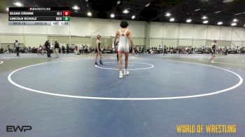 100 lbs Final - Elijah Crumm, OK Elite 14U 2 vs Lincoln Schulz, Untouchables 14u Purple